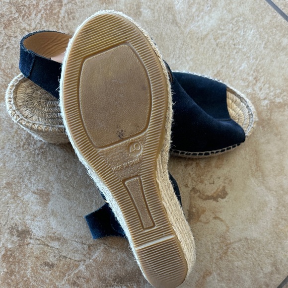 Bettye Muller suede espadrille wedges - Picture 6 of 6